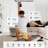PJIVE Pulsera inteligente, rastreador de actividad física y salud