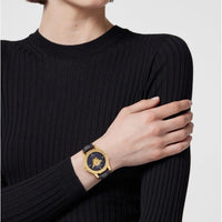 Versace Medusa Deco Leather Watch