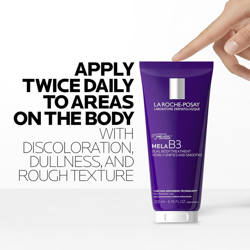 La Roche-Posay Mela B3 Dual Body Discoloration Treatment, Melasyl™, 6.76oz