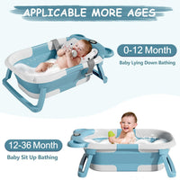 TPN Bañera Plegable para Bebé 0 a 36 Meses con Monitor de Temperatura Modelo 3