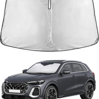 EcoNour Windshield Sunshade Compatible for Audi Q5 2018-2024 2025 2026