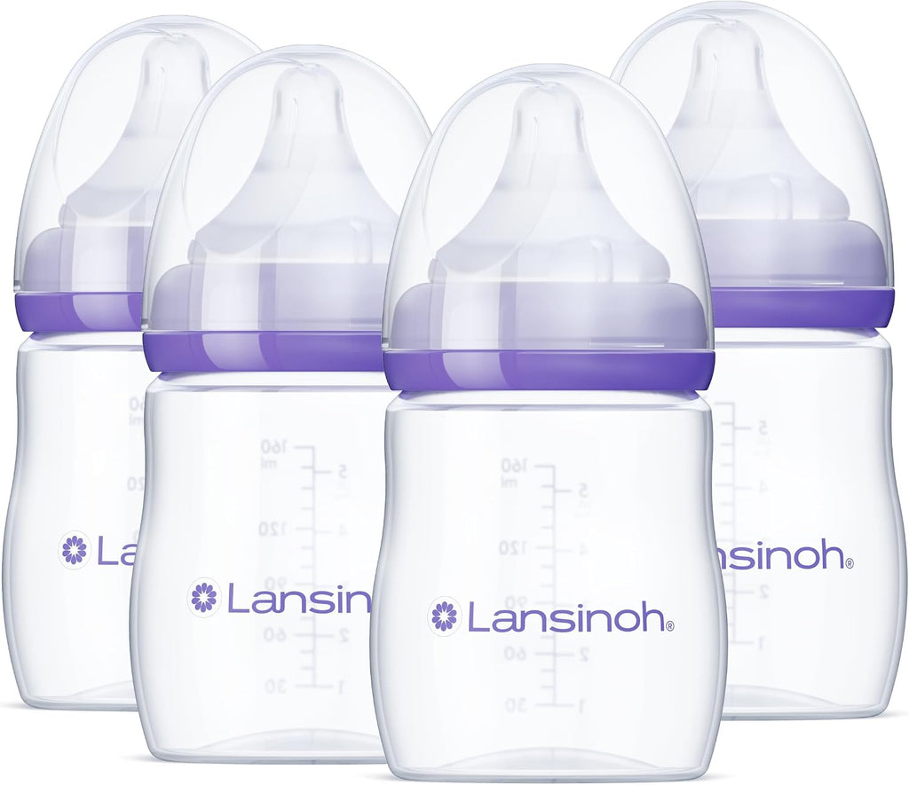 Lansinoh Botellas Anti-Cólico para Bebés Lactantes