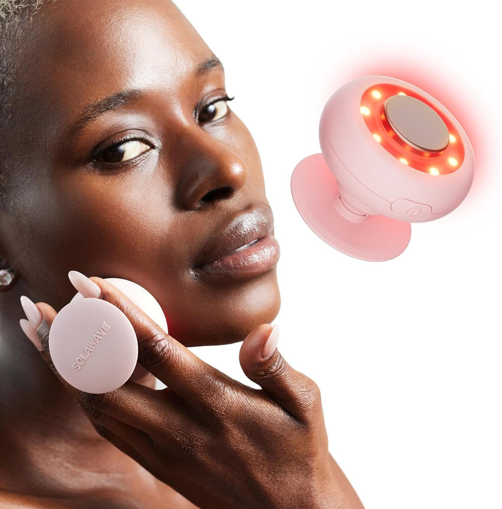 Solawave Dispositivo de terapia de luz roja para cara y cuerpo