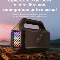 Soundcore Boom 2 by Anker, 80W Outdoor Bluetooth Speaker, 24H Playtime