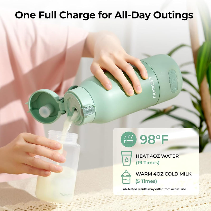 Momcozy Calentador de Leche Portátil para Viajes