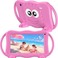 Trayoo Kids Tablet 7 Inch Tablets for Kids 3-12, 32GB Toddler Tablet with Dual Camera, Parental Control, Solid Case, WiF