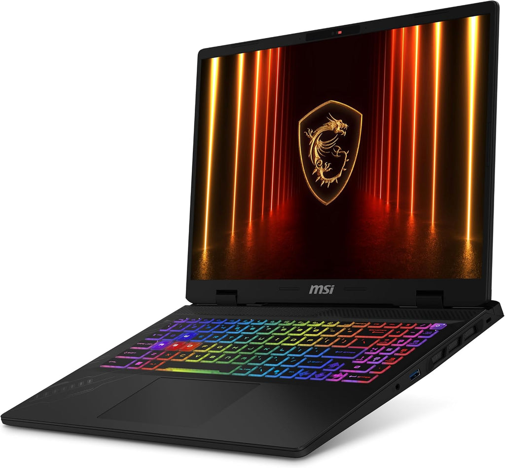 msi Crosshair A16 HX 16” QHD+ 240Hz Gaming Laptop – AMD Ryzen 9 8940HX, NVIDIA GeForce RTX 5060, 16GB DDR5, 1TB NVMe SSD, Wi-Fi 6E, USB-C, Windows 11 D8WFKG-090US