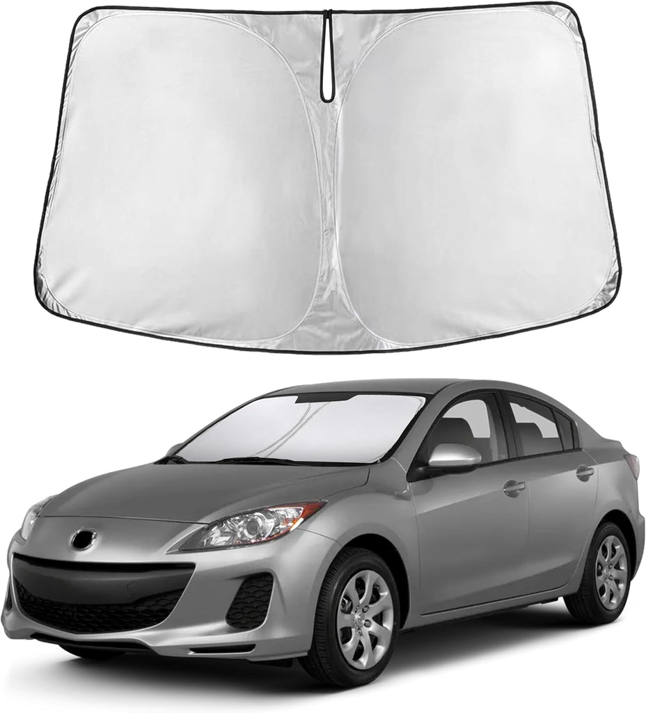 EcoNour Windshield Sunshade Compatible for Mazda 3 2010-2011 2012 2013