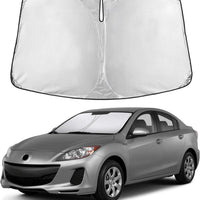 EcoNour Windshield Sunshade Compatible for Mazda 3 2010-2011 2012 2013