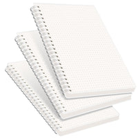 RETTACY Dotted Journal Notebook, 160 Pages per Pack, A5 (5.7'' × 8.3'')