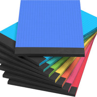 Jetec 8 Pcs Small Graph Paper Notepad 5 x 8 Inch Mini Notebook Double Sided Memo Pads Back to School Supply Pocket Notep