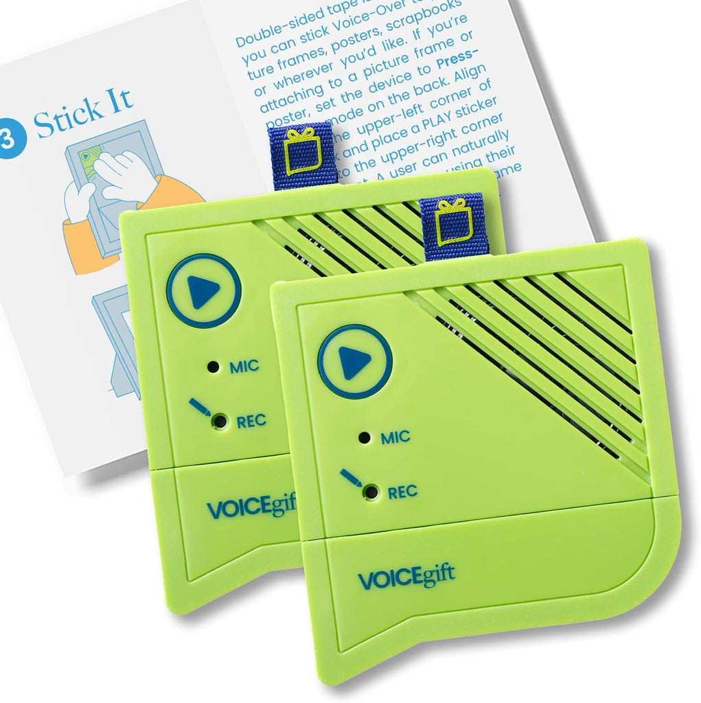 Voicegift Voice-Over® Mini Voice Recorder for Picture Frame, Mini Voice Recorder with Playback Audio & Digital Recorder