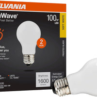 Sylvania LED TruWave Natural Series A19 Light Bulb, 100W Equivalent, Efficient 15W, 1600 Lumens, Medium Base, Dimmable,