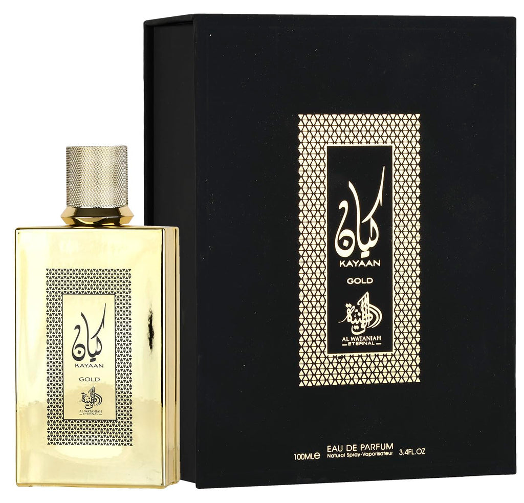 Al Wataniah Kayaan Gold, 3.4 Fl Oz (Pack of 1)