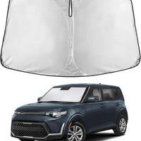 EcoNour Windshield Sunshade Compatible for Kia Soul 2020-2024 2025 2026