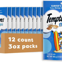 Temptations MixUps Crunchy Cat Treats, Surfer's Delight, 3 oz, 12 Pack
