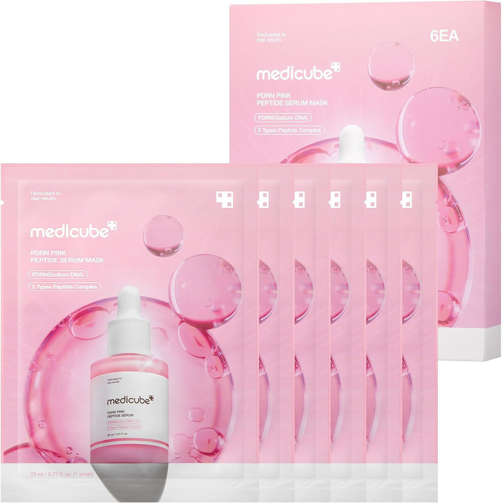 OFERTA POR TIEMPO LIMITADO 💗✨ Devuélvele glow e hidratación a tu piel con medicube PDRN Pink Peptide Mask