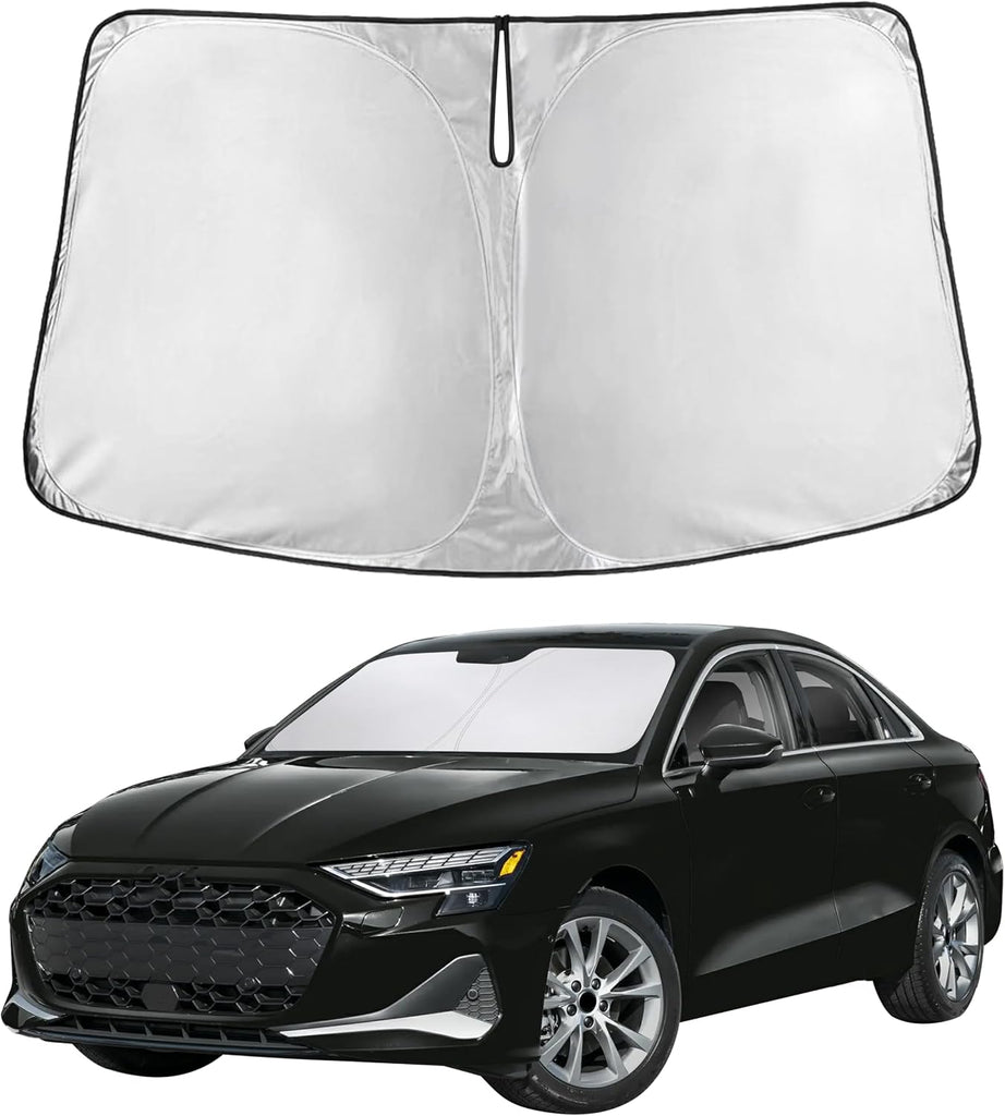EcoNour Windshield Sunshade Compatible for Audi A3 2022-2023 2024 2025