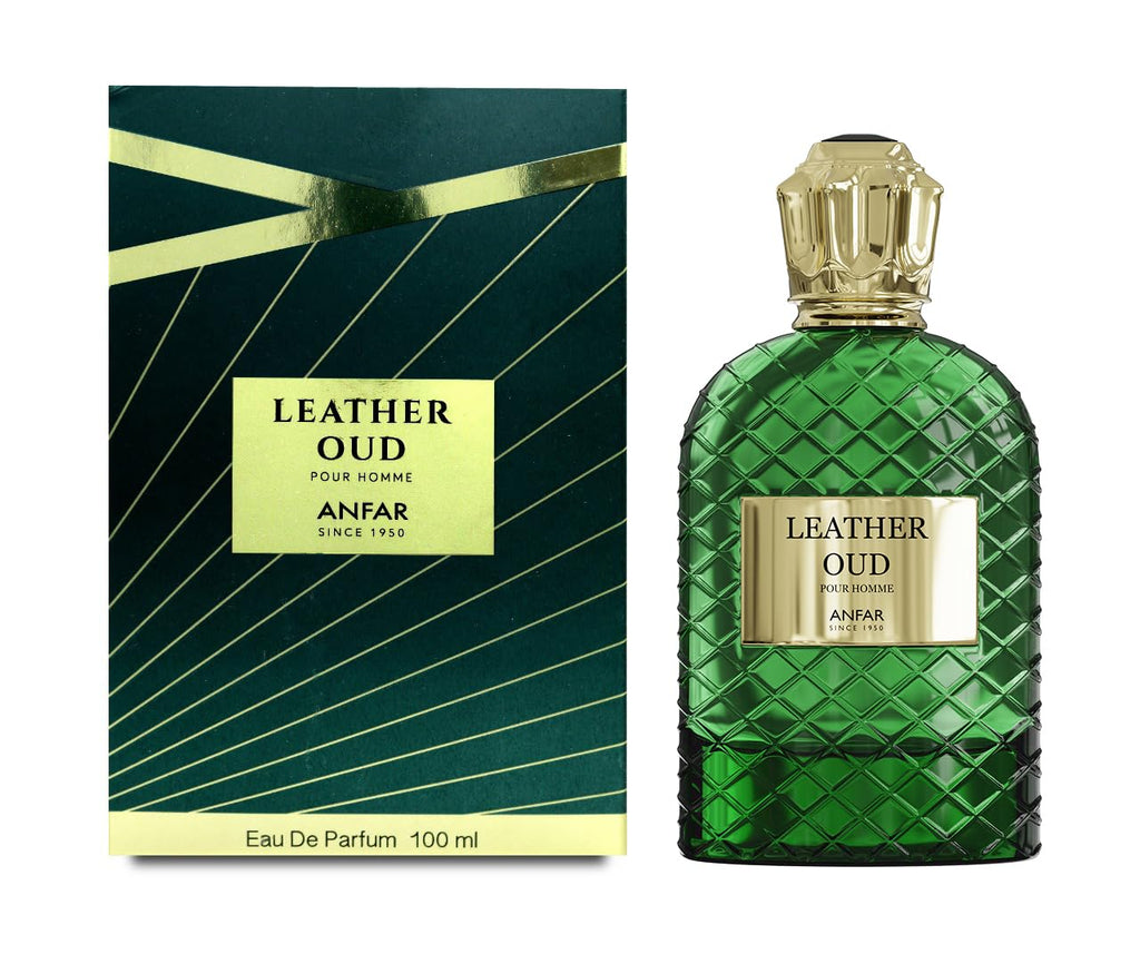 Leather Oud by Anfar for Men - 3.4 oz EDP Spray