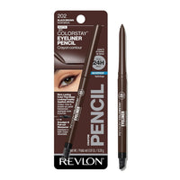 Revlon ColorStay Pencil Waterproof Eyeliner, 202 Black Brown, 0.01 oz - 203 Brown / 0.01 Ounce (Pack of 2)