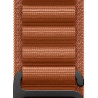 Apple Watch Band - Alpine Loop - 49mm - Terra Cotta - Small - Black Titanium Finish
