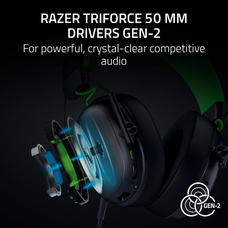 Razer BlackShark V3 X HyperSpeed Wireless Xbox Gaming Headset, Black