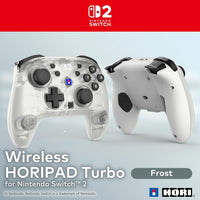 HORIPAD Turbo Inalámbrico para Nintendo Switch 2 - Frost