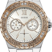 Ofertaza, GUESS Women's Stainless Steel + Stain Resistant Silicone Watch