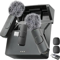 Mini Mic Pro (Latest Model – #1 Microphone for iPhone & Android, Wireless Mini Microphone, Clear Voice, Noise Cancelling
