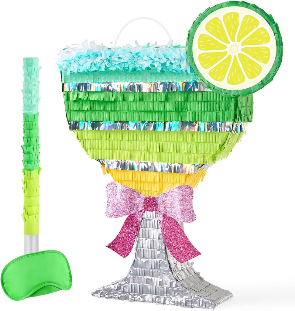 WERNNSAI Cocktail Piñata, Martini Party Decorations Bow Tini Margarita