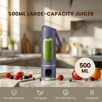 Lilogi Portable Blender, 500ML Blenders for Smoothies with LED Display