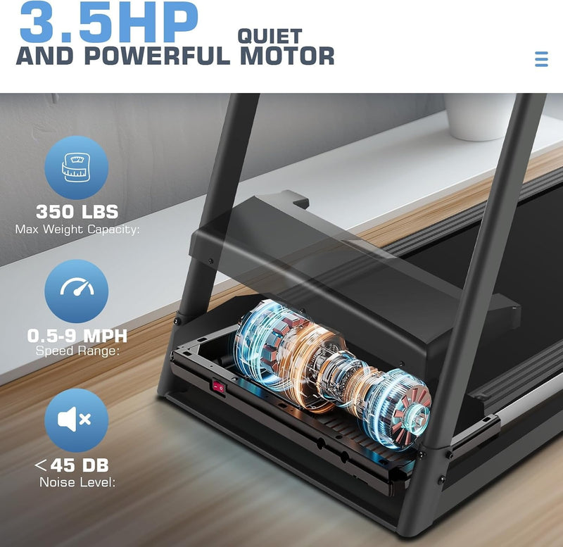 Cintas de correr inclinadas para el hogar con pantalla de TV y WiFi