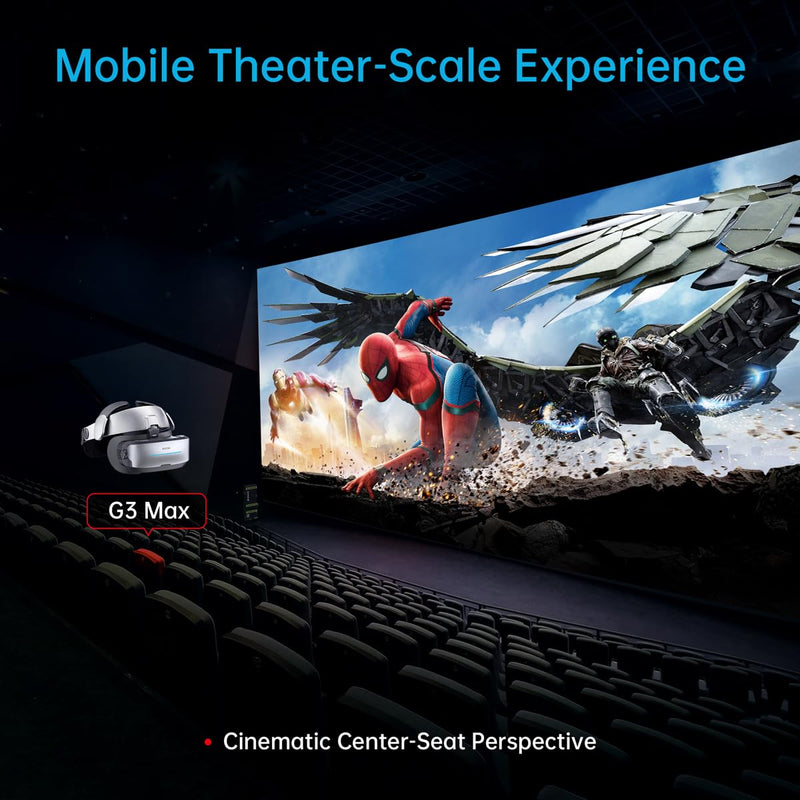 GOOVIS G3 Max - Visor XR Head Mounted Display (1000" QHD 2.5K 120Hz)