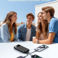 OHOVIV Portable Charger Power Bank 50000mAh,4 Built-in Cables Battery Pack