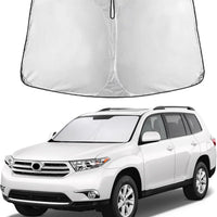 EcoNour Windshield Sunshade Compatible for Toyota Highlander 2008-2012 2013