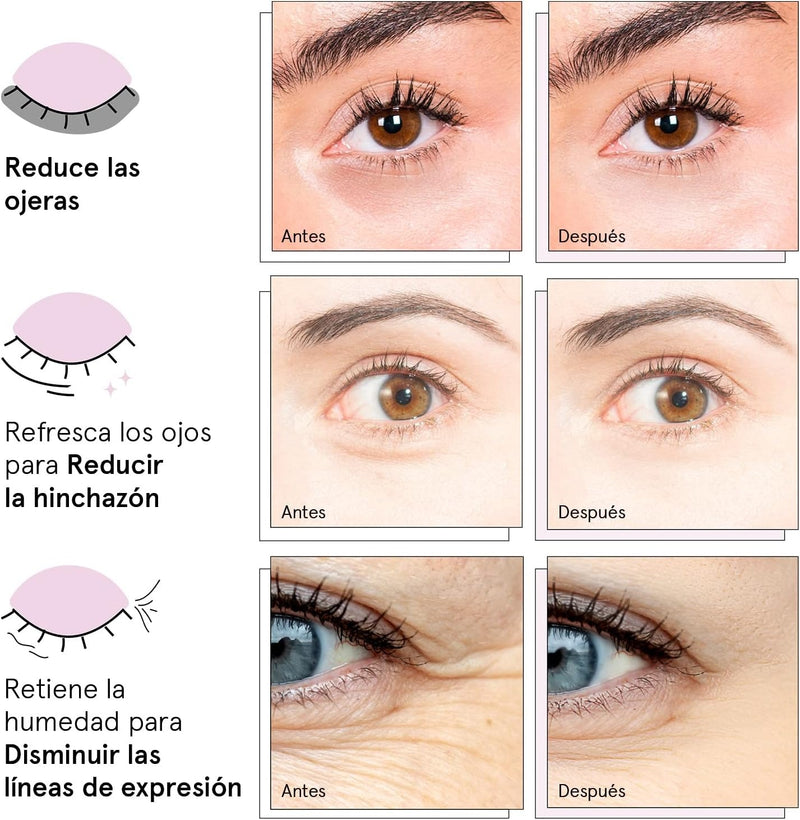 grace & stella - Mascarilla para debajo de los ojos galardonada - Regalos para mujeres - Regalos para niñas adolescentes - Parches de gel para ojeras, ojos hinchados, bolsas debajo de los ojos