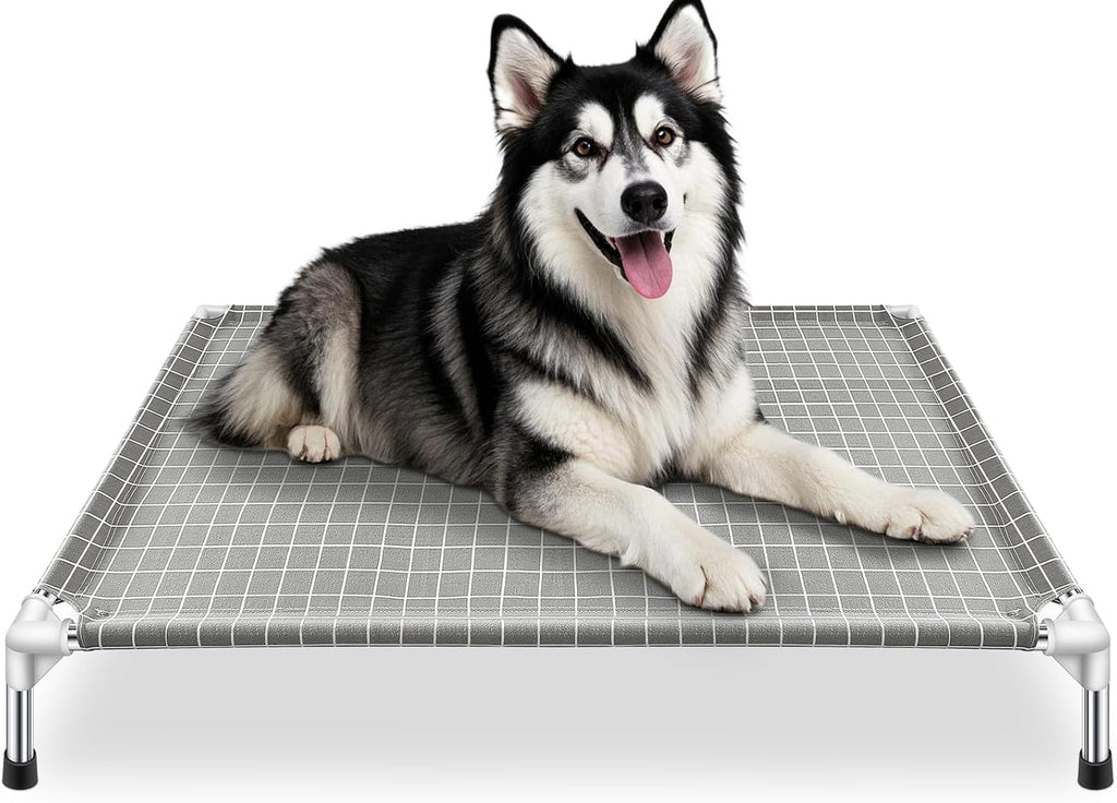 Elevated Dog Bed Pet Cot - Dog Cots Beds, Detachable Raised Cat Pet Bed, XL