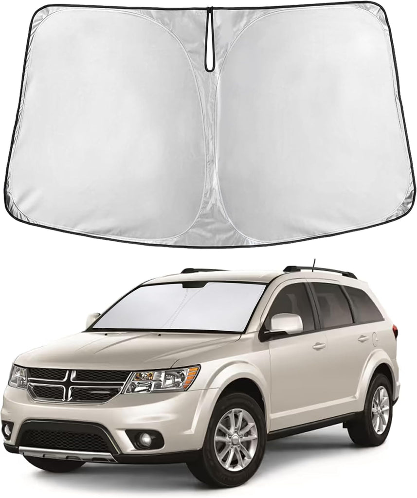 EcoNour Windshield Sunshade Compatible for Dodge Journey 2009-2019 2020