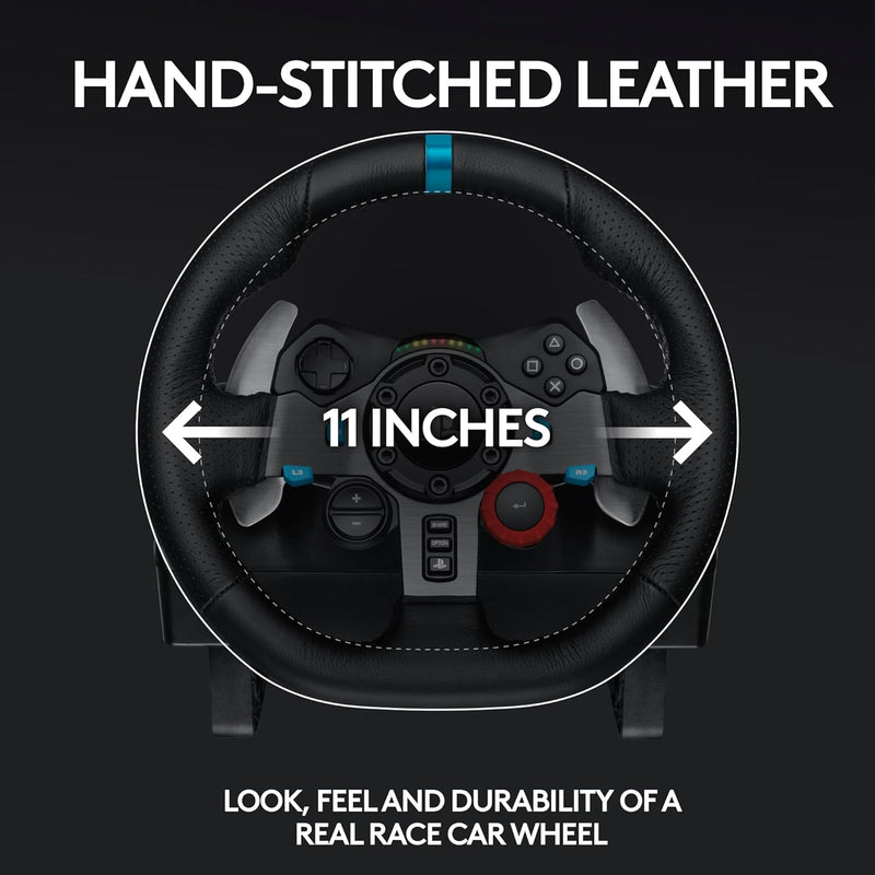 Logitech G29 Driving Force - Volante y pedales (PS5/PS4/PC)