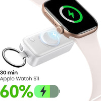 INIU SnapGo Portable Charger, 5000mAh Mini Power Bank for Apple Watch