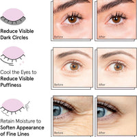 grace & stella Parches para debajo de los ojos (12 pares) Mascarillas para ojos hinchados y ojeras - Rellenos navideños para adolescentes, regalos de Navidad para mujeres, regalos de intercambio