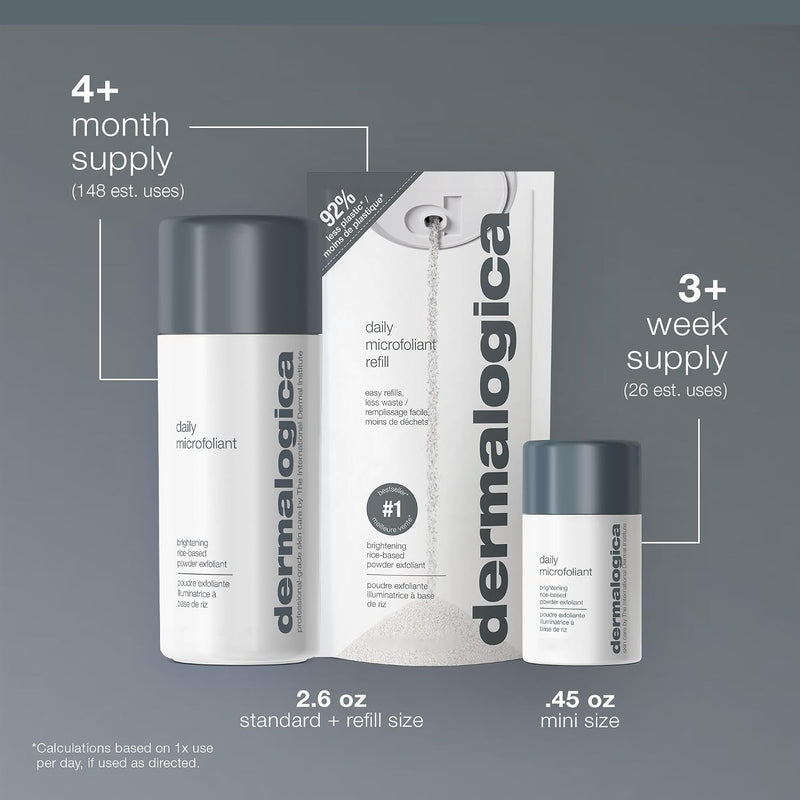 Dermalogica Daily Microfoliant, Exfoliating Face Wash for Brightening