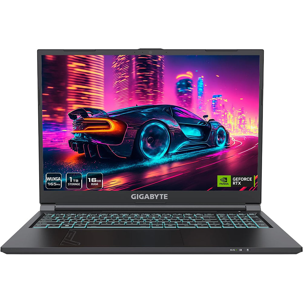 Laptop GIGABYTE G6 16.0" NVIDIA GeForce RTX 4050 GPU 8GB GDDR6, Intel Core i7-13620H, 16GB DDR5 RAM, 1TB SSD