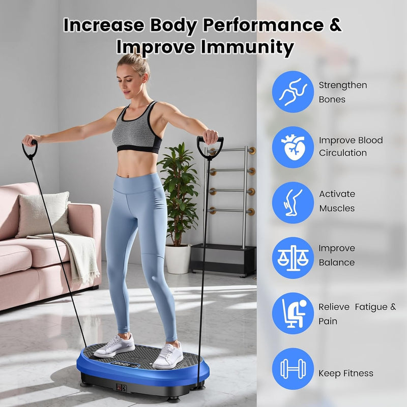 HVX store HVX Vibration Plate Exercise Machine for Lymphatic Drainage