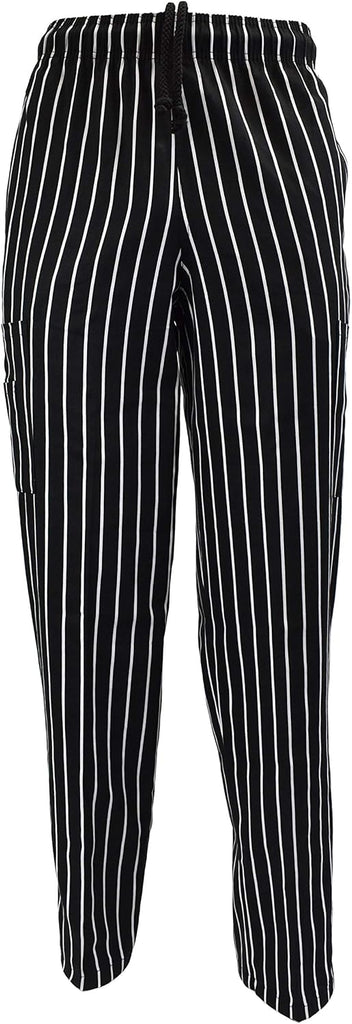 Natural Uniforms Classic Chef Cargo Pants (Chalkstripe Single, Medium)