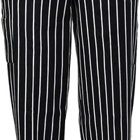 Natural Uniforms Classic Chef Cargo Pants (Chalkstripe Single, Medium)