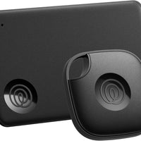 Life360 Tile Starter Pack - Bluetooth Trackers and Item Finders for Keys, Wallets & More. Both iOS and Android Compatible. Phone Finder. 2-Pack (Black Mate/Slim)