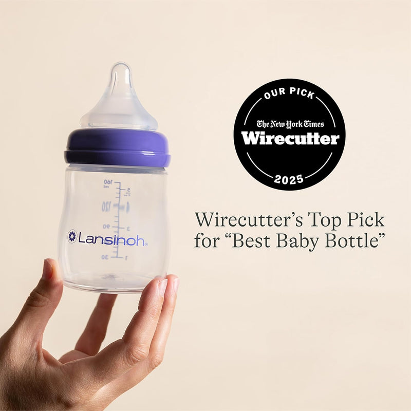 Lansinoh Botellas Anti-Cólico para Bebés Lactantes