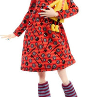 Monster High Skullector Doll, Coraline Collectible in Yellow Raincoat