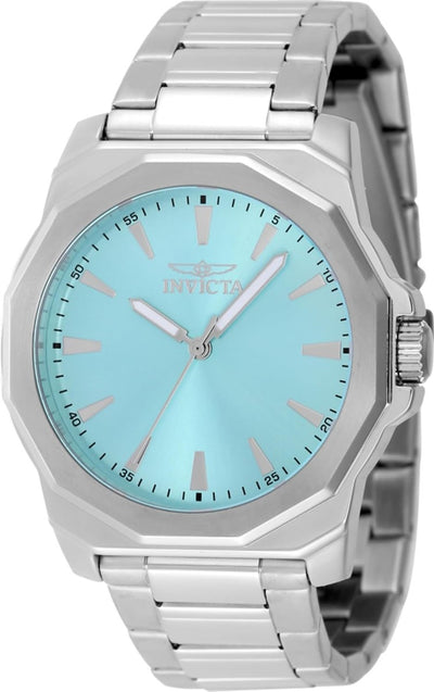 Invicta Speedway Men 42mm Stainless Steel Steel Light Blue dial PC21J Quartz
